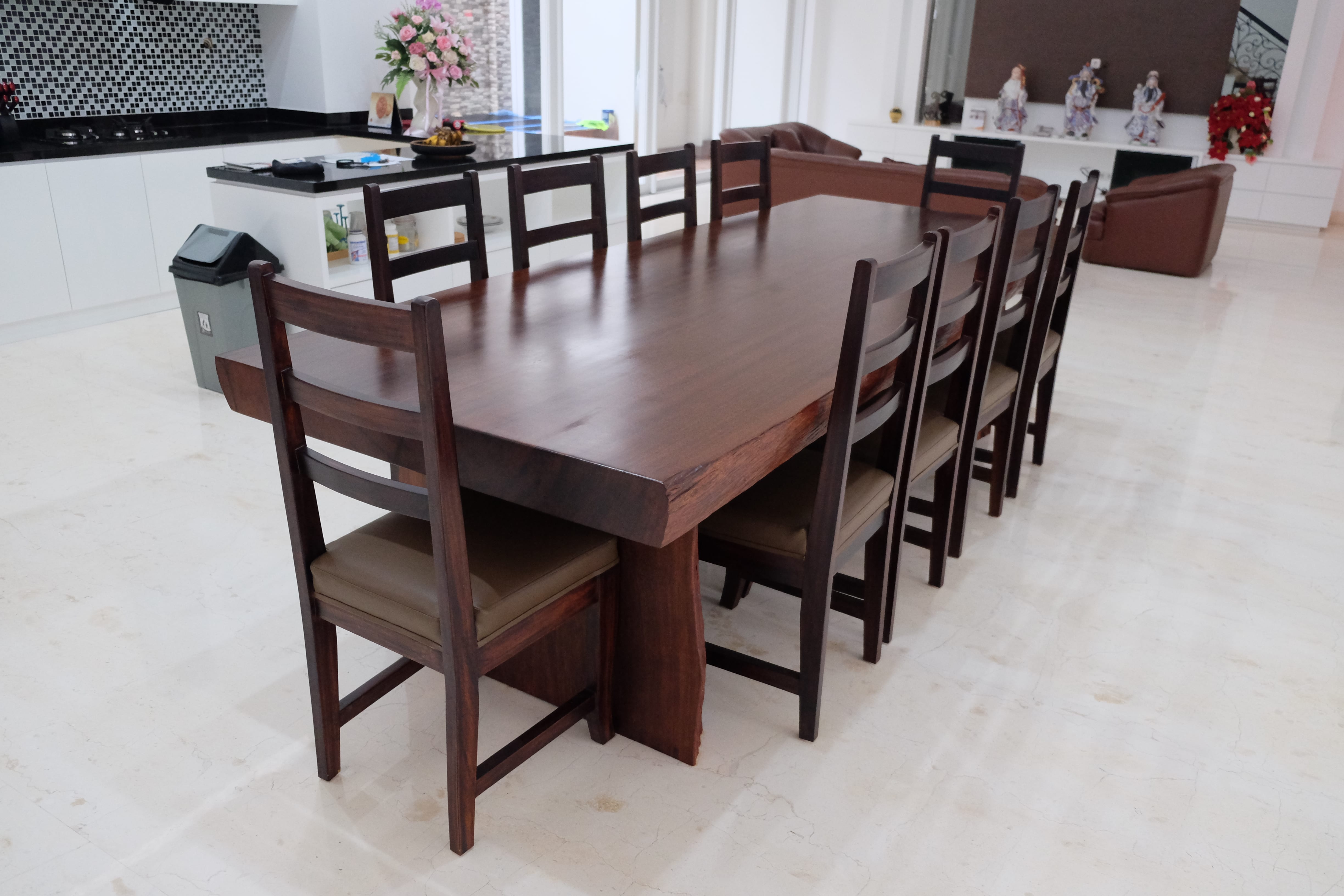 Merbau dining table